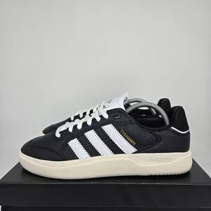 New adidas Tyshawn Low 'Core Black Cloud White' JQ1137 Men's Shoes Size 10